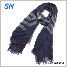 Factory Direct Sale Winter Men Vertical Stripe Knit Scarf